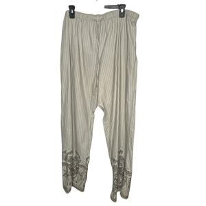 Punjammies by Sundara 100% Cotton Drawstring Pajama PJ Pants Size XXL Tall